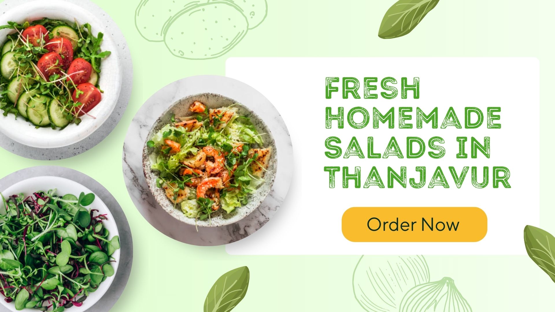 Microgreen Homemade Salads